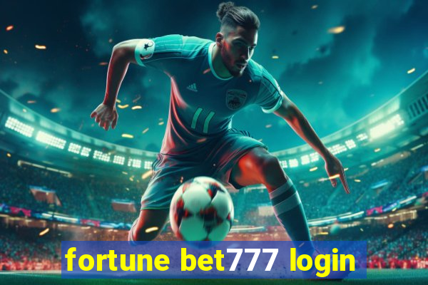 fortune bet777 login